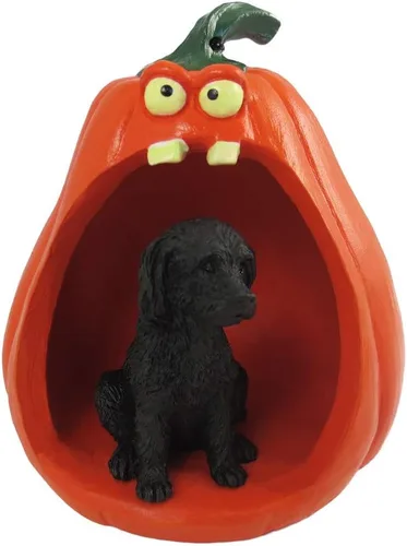 Vista 126 de Conversation Concepts Figura de Corgi galés de Halloween y calabaza Welsh Corgi Pembroke