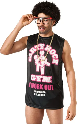 Vista 2 de Rubie's Costume Lmfao Party - Gafas de himno de roca Negro