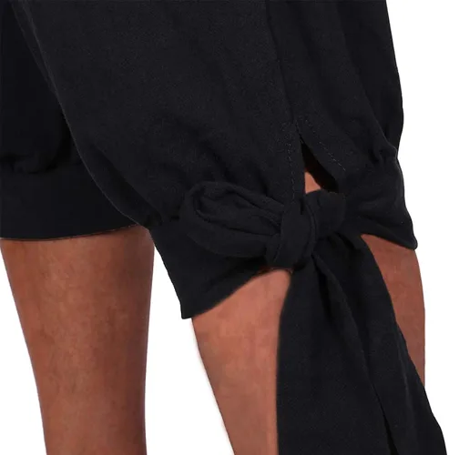 Vista 6 de Pantalones al tobillo para hombre, tipo medieval, vikingos, traje de navegante o pirata, pantalones renacentistas, góticos