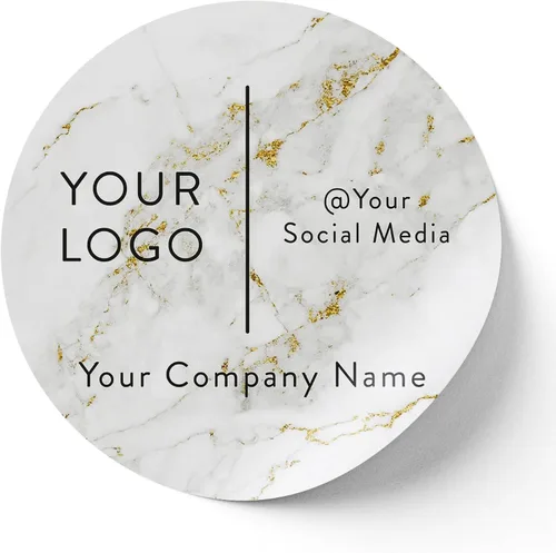 Vista 56 de Calcomanías de vinilo personalizadas con tu imagen, texto, diseño y logotipo. Etiquetas comerciales personalizadas impermeables para embalaje