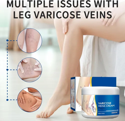 Vista 3 de Crema de Venas Varicosas, 1.76 oz
