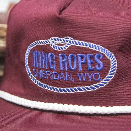 Vista 5 de King Ropes - Gorra de camionero ajustable de 5 paneles de algodón y poliéster