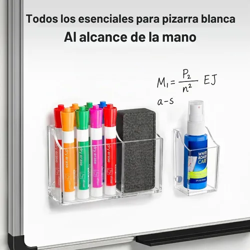 Vista 3 de HBlife Juego de marcadores magnéticos de borrado en seco para pizarra
