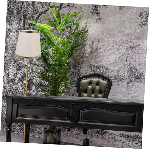 Vista 8 de Housoutil Cubierta de lámpara de mesa cubierta de luz de tela para decoración del hogar E14 Socket estilo simple lámpara accesorio
