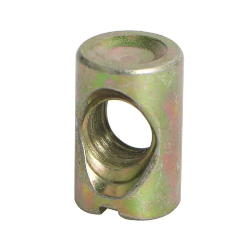 Vista 7 de Tuercas de barril cruzadas, tuercas ranuradas para muebles, camas, sillas de cuna, M6 x 0.512 in, 30