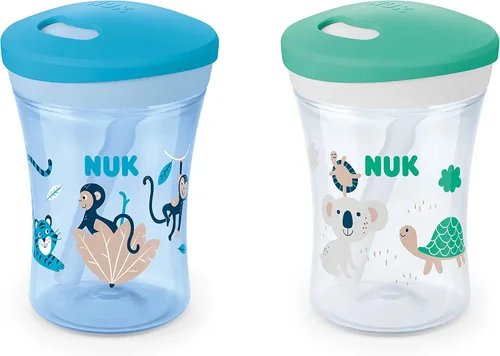 Vista 8 de NUK Evolution - Taza con pajita