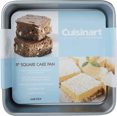 Vista 7 de Cuisinart Chef's Classic - Fuente antiadherente para horno, PlateadoNegro