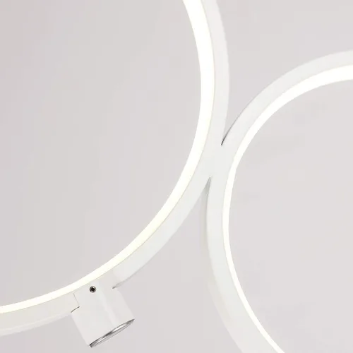 Vista 6 de SomSom Lámpara de pie LED moderna - Muy alto brillo, lámpara de interior - Luz de pie para sala de estar - Alternativa al halógeno - Regulador