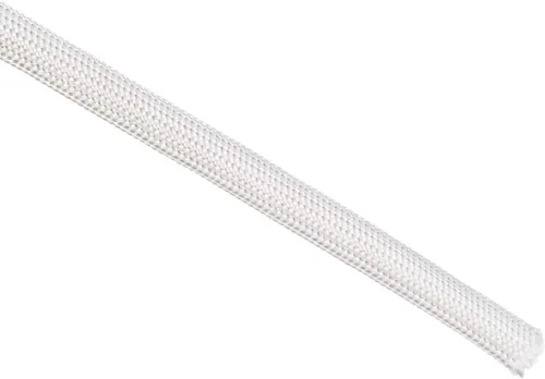 Vista 11 de uxcell Protector de cable de aislamiento, manga de fibra de vidrio de alta temperatura de 9.8Ft-16.4 ft m negro