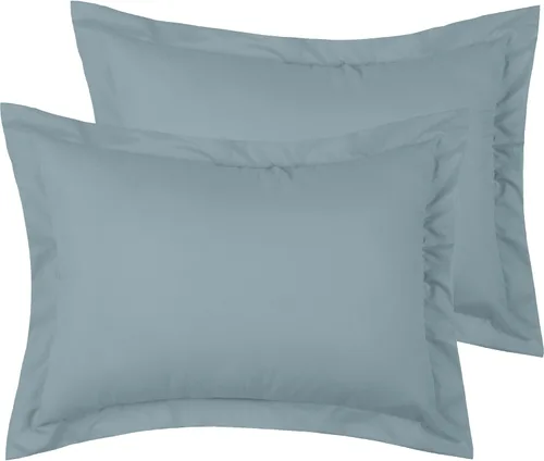 Vista 9 de Mellanni Juego de fundas de almohada, 2 piezas, colección icónica, fundas de almohada decorativas, suaves, refrescantes, resistentes a las arrugas
