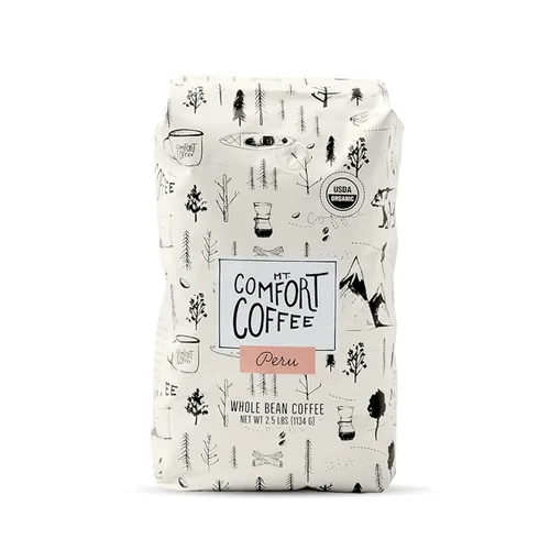 Vista 10 de Mt. Comfort Coffee Costa Rica tostado medio, 2.5 libras, procedente de granjas de café locales y costarricenses, grano entero tostado