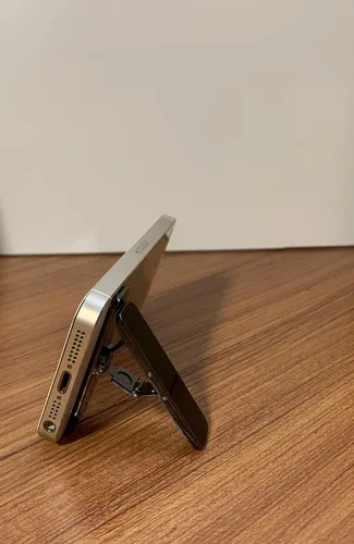 Vista 7 de Soporte para teléfono inteligente con rotación de 360°, soporte ajustable vertical horizontal de aleación de aluminio compatible con teléfonos