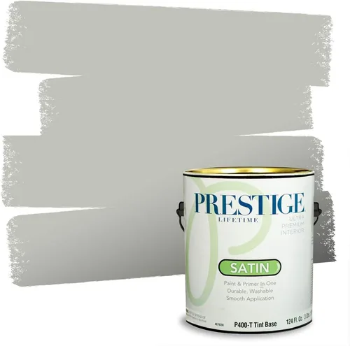 Vista 24 de PRESTIGE Paints - Pintura interior e imprimación en uno, 1 galón, cáscara de huevo, pimienta envejecida