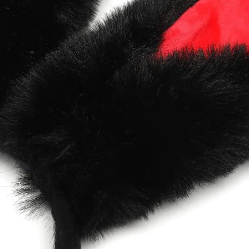 Vista 4 de Diadema con orejas de conejo de Pascua, accesorios para disfraz de conejo, diadema de orejas de conejo, diadema para cosplay y fiesta
