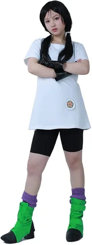 Vista 2 de Cosplay.fm Disfraz de anime para mujer con guantes y fundas para zapatos