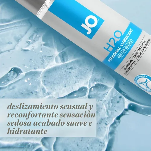Vista 4 de System JO - Lubricante personal H2O, 4 onzas líquidas