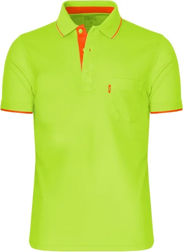 Vista 2 de Polo de manga corta para hombre Polo de color sólido Dri Fit