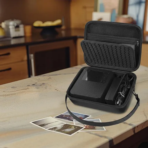 Vista 7 de ALKOO Funda compatible con Canon SELPHY CP1300/CP1200/CP1500 Impresora fotográfica compacta inalámbrica y juego de tinta/papel a color, solo bolsa