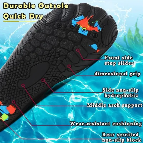 Vista 3 de Zapatos de agua para hombre, zapatos de agua para mujer, zapatos de agua para hombre, zapatos de agua para mujer, zapatos de agua para mujer