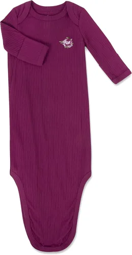 Vista 3 de Coming Home Outfit - Vestido para bebé recién nacido con sombrero a juego, puños de mitones, manta para envolver 4 piezas, juego de 0 a 3 meses
