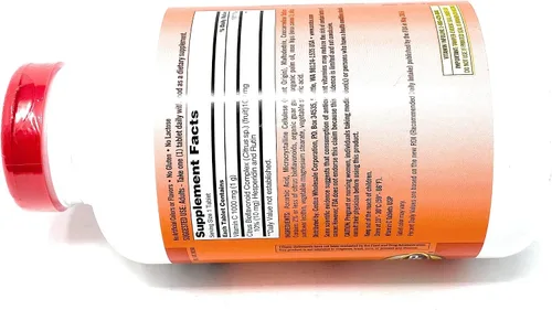Vista 4 de Kirkland Signature Vitamina C 1000 mg., 500 Tabletas