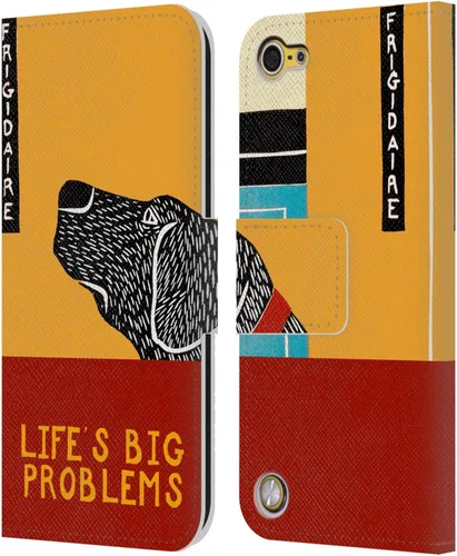 Vista 13 de Stephen Huneck Dogs Brain Sally Humour - Funda de piel tipo cartera compatible con iPod Touch 5G 5.ª
