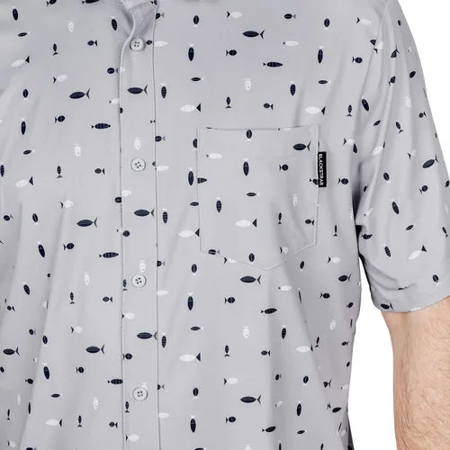 Vista 4 de BLACKSTRAP Camisa de sol UV con botones para hombre