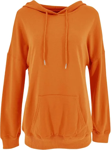 Vista 11 de Yuccalley Sudaderas con capucha y bolsillo de manga larga para mujer