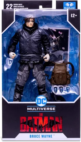 Vista 10 de Figuras 7IN de la película de DC The Batman - Batman Drifter desenmascarado