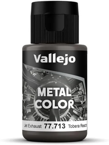 Vista 16 de Vallejo - Color Metálico Aluminio 32 ml (1.08 fl.oz.) Reproduce fielmente diferentes acabados metálicos