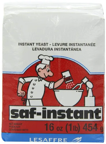 Vista 3 de Saf Levadura instantánea, bolsa de 1 libra (paquete de 2)