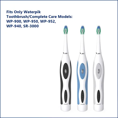 Vista 4 de Cabezal de cepillo estándar de Waterpik (SRRB3W), 1