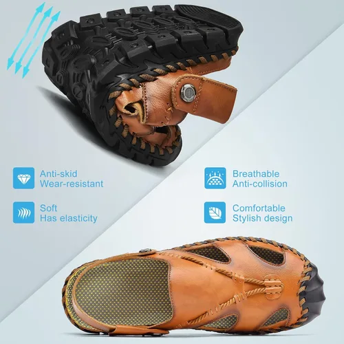 Vista 4 de Dabbqis Tenis de correr para hombre, transpirables, ligeros, deportivos, para caminar, para hombre