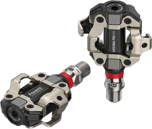 Vista 2 de Favero Assioma PRO MX-2 Medidor de potencia MTB basado en pedal de detección dual MTB SPD Compatible, Dual-Sided, Bluetooth and ANT+ Connectivity