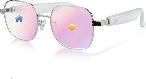 Vista 12 de Lentes inteligentes AI 2026 con cámara, video HD 4K y captura de fotos, gafas de cámara de 8 MP para hombres y mujeres, gafas de grabación