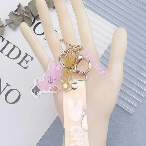 Vista 6 de G-Ahora 2pcs Stray Keychain Keyring Stray Gift Set