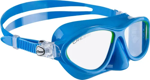 Vista 2 de Cressi Moon - Mascarillas con 2 lentes, color azul y lima