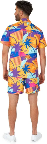 Vista 34 de Opposuits Traje de baño combinado de verano - Conjunto de dos piezas a juego para hombre - Ropa de natación de playa