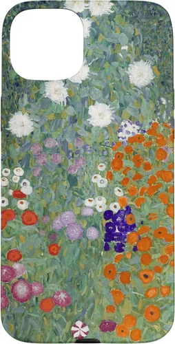 Vista 9 de Flower Garden Painting Klimt Art History Funda para iPhone 17