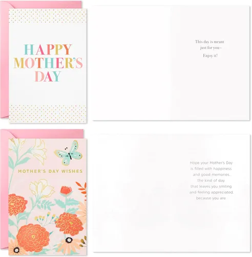 Vista 3 de Hallmark - Surtido de tarjetas para el Día de la Madre, Deseos para el Día de la Madre (36 tarjetas con sobres)