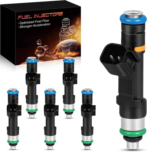 Vista 11 de 0280158020 Inyectores de combustible de 3.7L aptos para: Dodge Dakota Durango Nitro para:-Ram 1500, para:-Jeep Commander Grand Cherokee Liberty