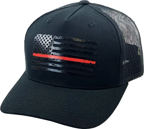 Vista 165 de KBETHOS Tactical Operator Collection USA Fishing Mesh Ballcap Flag Patch America Outdoors Trucker Baseball Cap