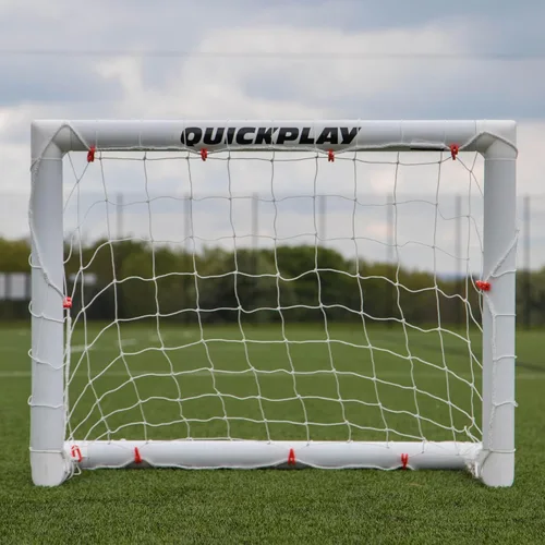 Vista 7 de Q-Fold - Arco de fútbol plegable de 30 segundos para patio trasero [un solo arco] la mejor red de fútbol resistente a la intemperie para niños