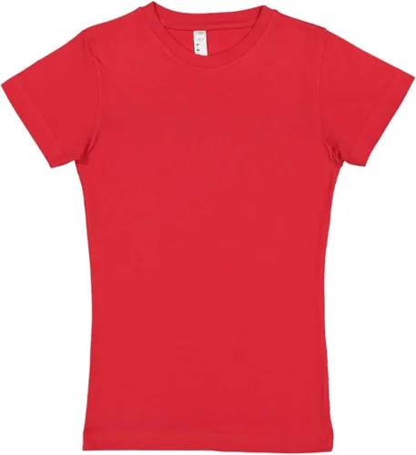 Vista 9 de LAT Niñas Activewear Sportswear Camiseta de longitud más larga (2616)