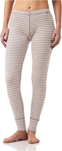 Vista 12 de MERIWOOL - Pantalones térmicos de capa base para mujer, 100% lana merina, 400g, pesados Negro