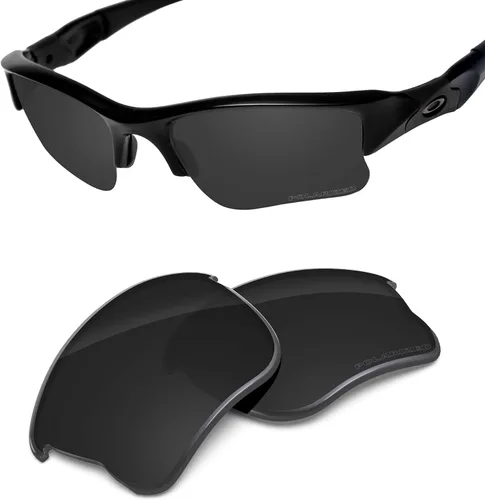 Vista 2 de Tintart Lentes de rendimiento compatibles con Oakley Flak Jacket XLJ polarizadas grabadas