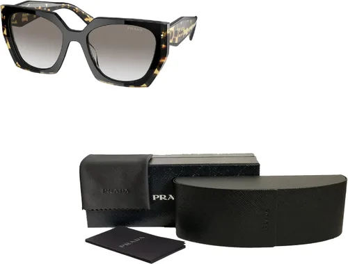 Vista 3 de Prada PR15WS CONCEPTUAL Rectangle Sunglasses For Women BUNDLE With Designer iWear Complimentary Eyewear Kit