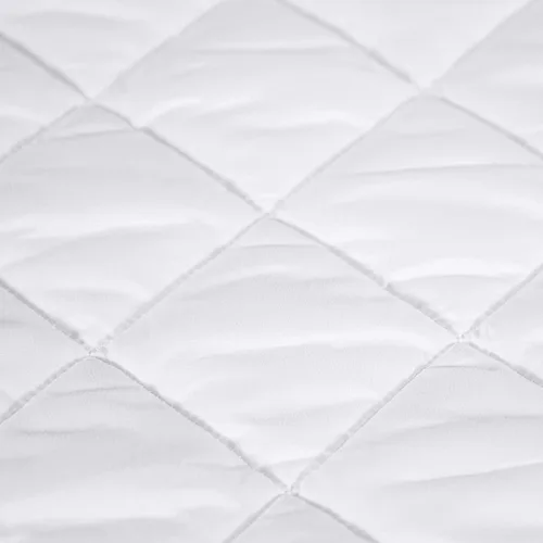 Vista 4 de SERTA Power Clean - Protector de colchón acolchado de triple acción, impermeable, protección que absorbe la humedad con bolsillo profundo de 15