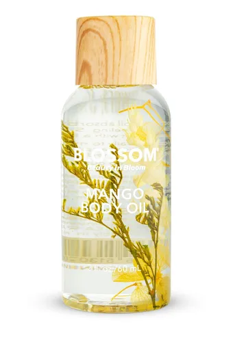Vista 8 de Blossom Aceite corporal seco, aceites corporales perfumados para mujeres, cuidado de la piel hidratante e hidratante, aceite seco para cuerpo