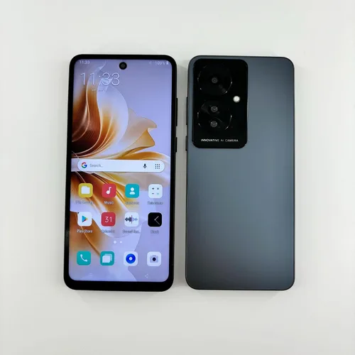 Vista 3 de Smartphone desbloqueado con pantalla HD de 6.56 pulgadas, 2 GB de RAM 32 GB ROM (ampliable hasta 128 GB), teléfono Android Dual SIM, cámara de 2